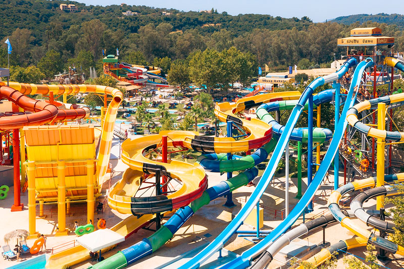 Park wodny Aqualand w Agios Ioannis