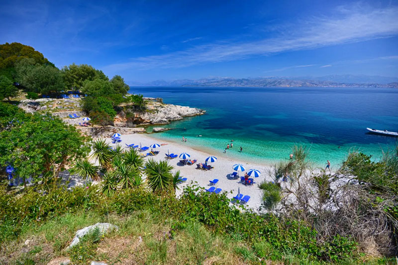 Plaże w Kassiopi