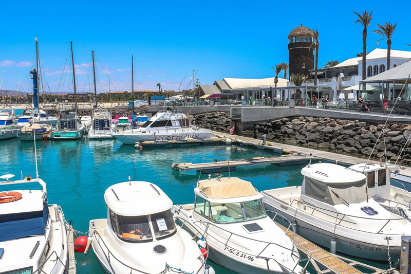 Marina w Caleta de Fuste