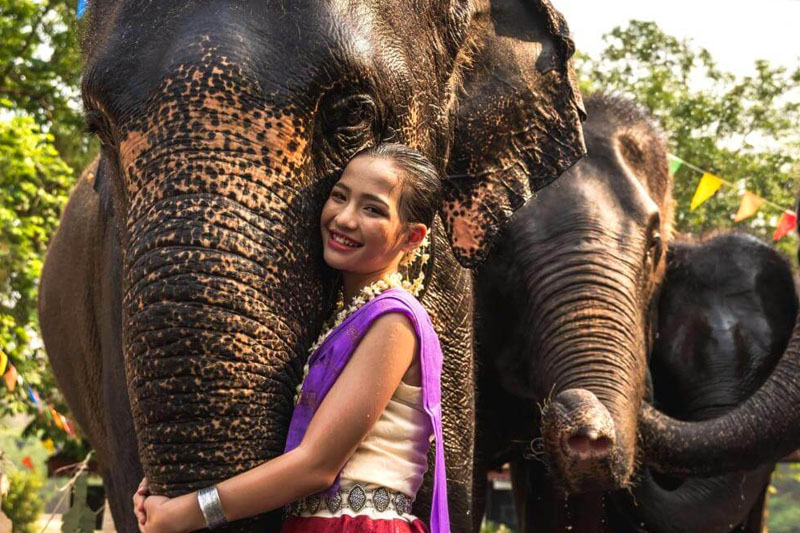 Sanktuaria słoni w Pattayi