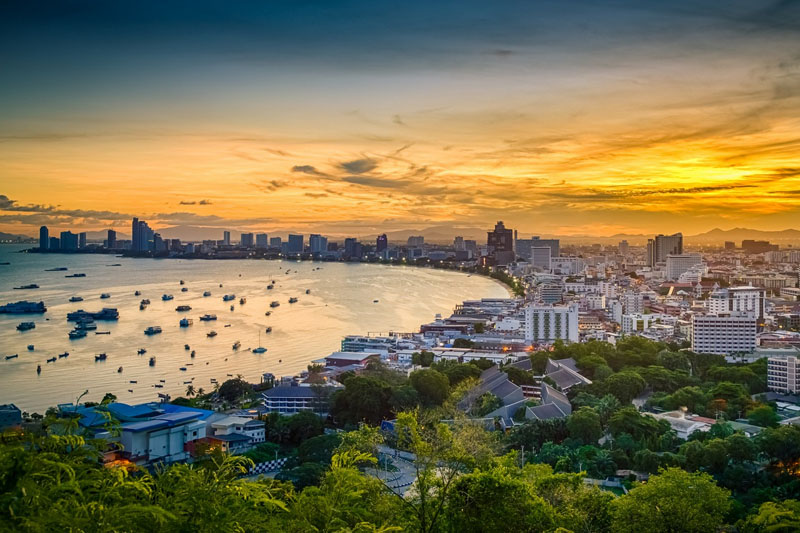 Wzgórze Phra Tamnak w Pattayi