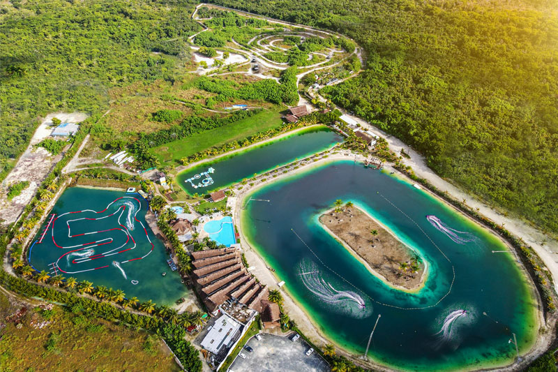Park wodny Caribbean Lake Park w Punta Cana