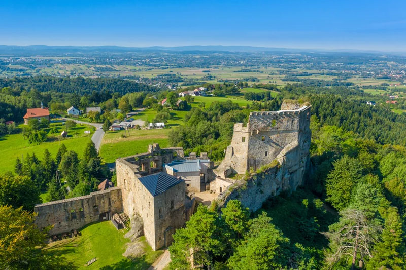Zamek Kamieniec w Odrzykoniu